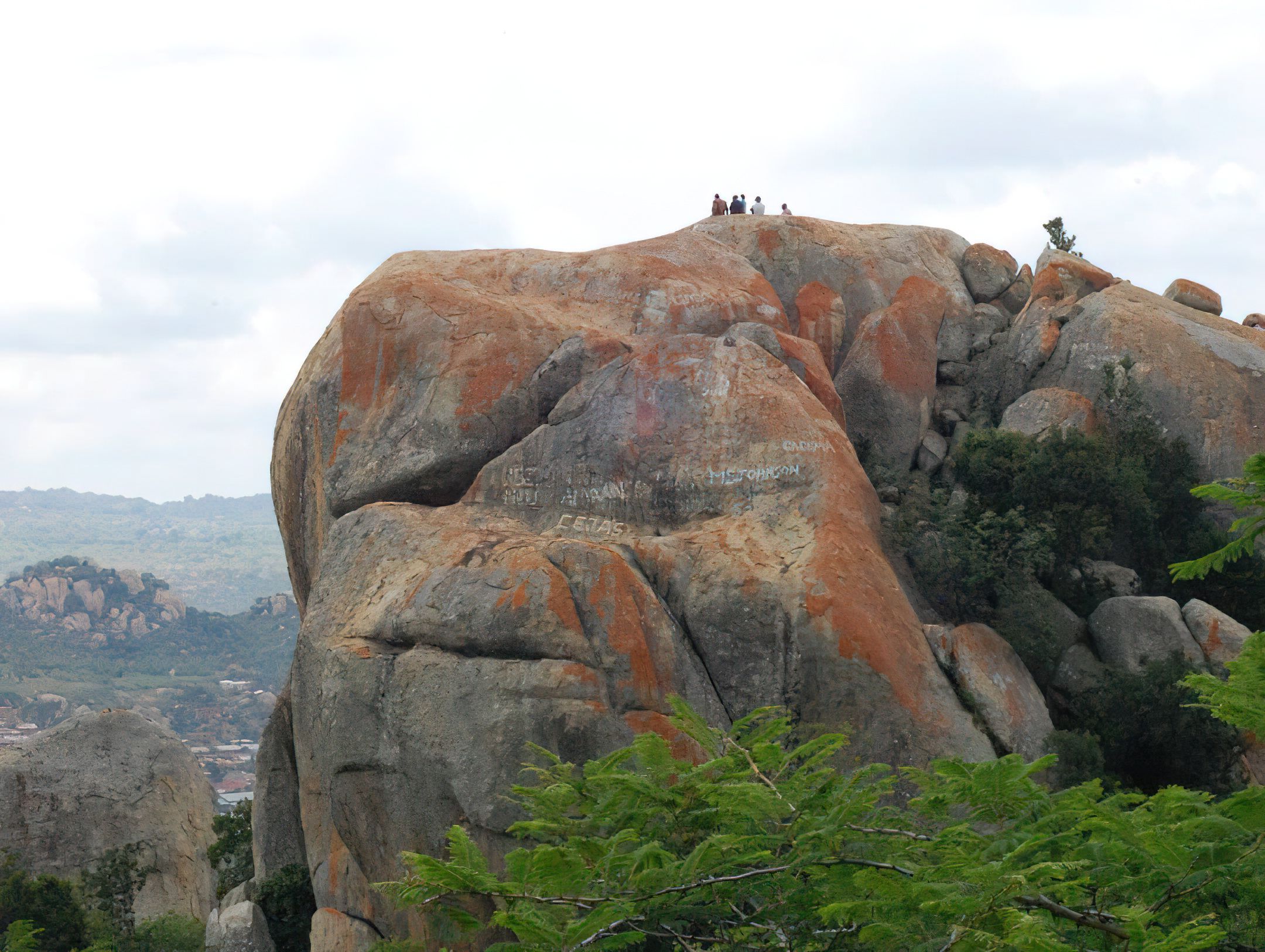 Gangilonga Rock viewpoint overlooking Iringa and the southern highlands