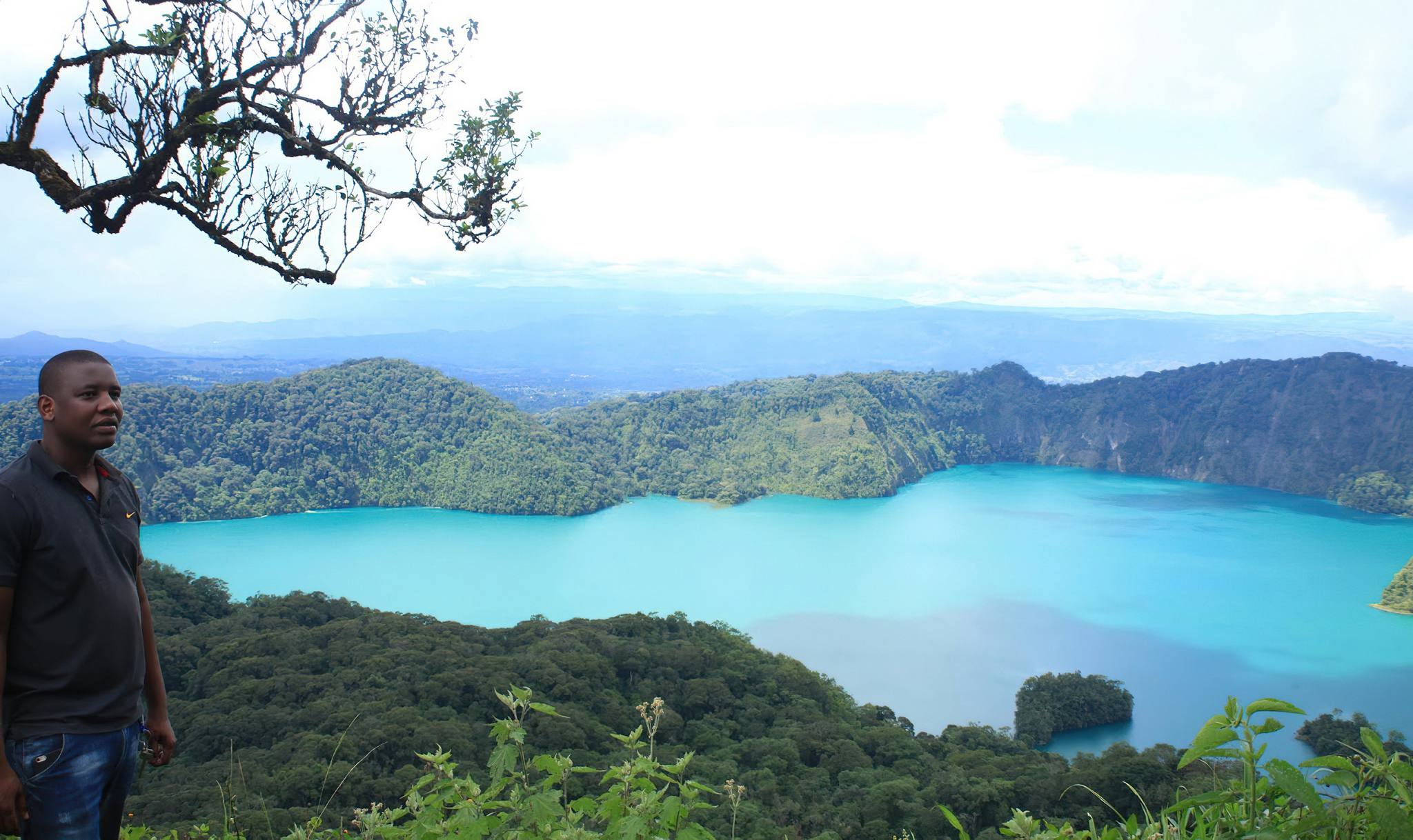Lake Ngozi landscape