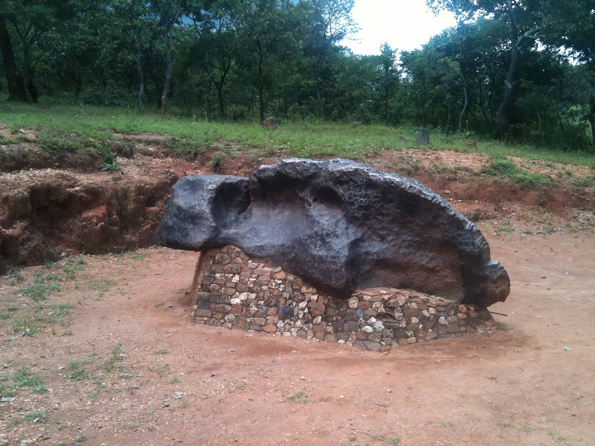 Mbozi Meteorite landscape