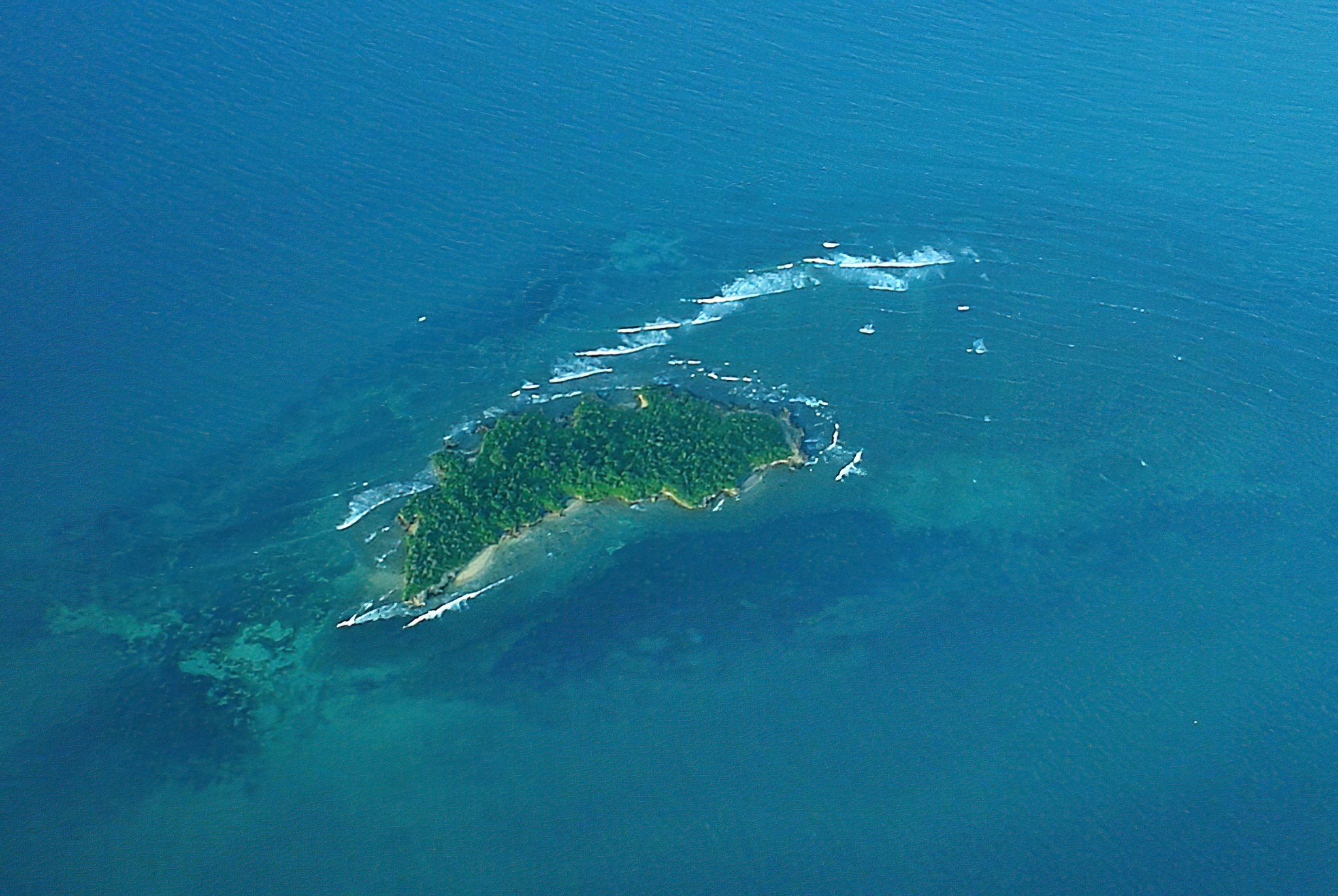 Pangavini Island Marine Reserve landscape